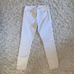 J. Crew white jeans